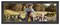 12x4 Wide Barnwood Picture Frame with UV-Resistant Acrylic & Acid Free Backing, Available in 6 Paint Finishes - Grey, Brown, White, and Black